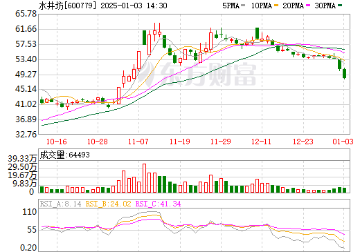 水井坊股票最新行情,水井坊股票最新行情,市场走势分析与投资展望,水井坊股票最新行情,市场走势分析与投资展望
